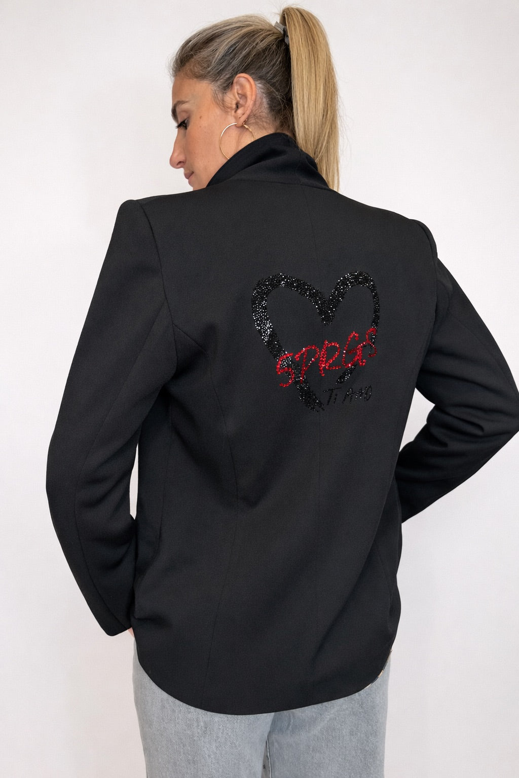 BLAZER 5 PROGRESS CON BACI IN STRASS
