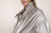 GIACCA/FELPA SATINATA ISABELLE BLANCHE