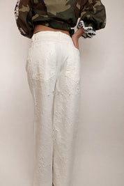DENIM PINKERCOUTURE BIANCO MADAME