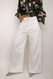 DENIM PINKERCOUTURE BIANCO MADAME