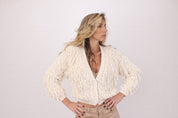 CARDIGAN FRANGE HAVE-ONE