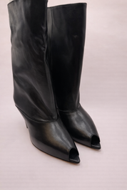STIVALETTO IN PELLE NERO DIVINE FOLLIE