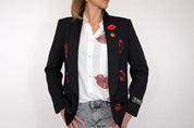 BLAZER 5 PROGRESS CON BACI IN STRASS