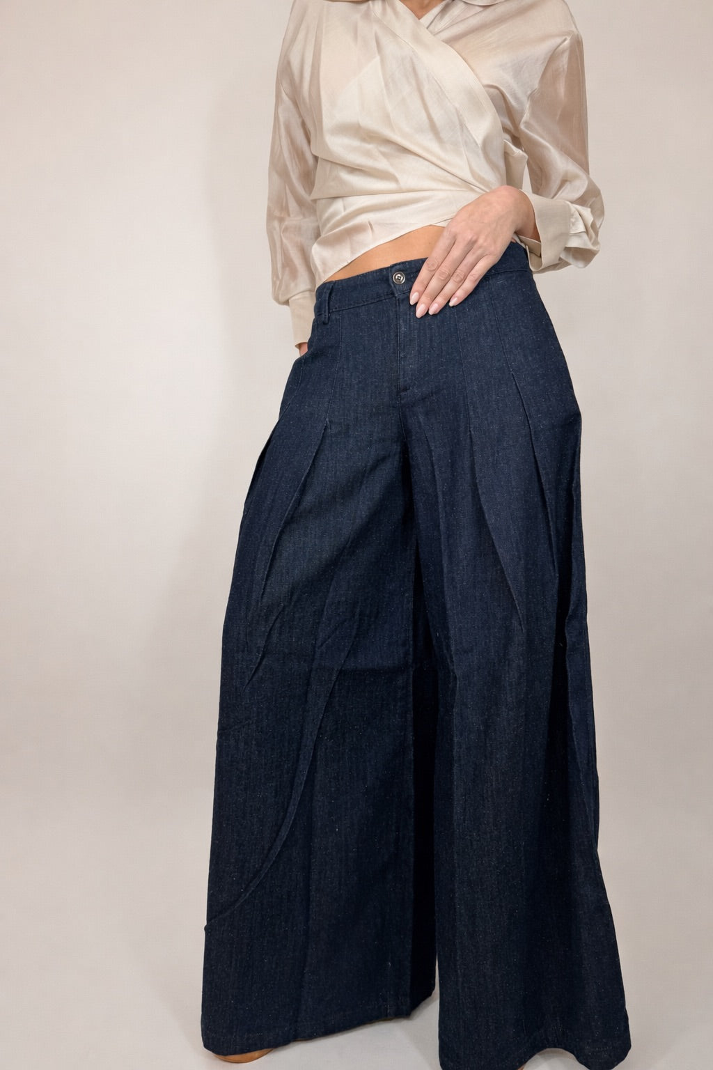 PANTALONE DENIM CHINOS  Noir ‘n’ Bleu