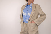 GIACCA H2O GESSATA BEIGE
