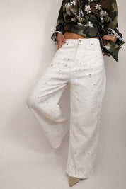 DENIM PINKERCOUTURE BIANCO MADAME