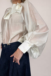 CAMICIA VICOLO FIOCCO SUL COLLO