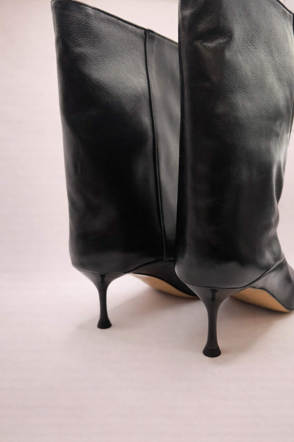 STIVALETTO IN PELLE NERO DIVINE FOLLIE