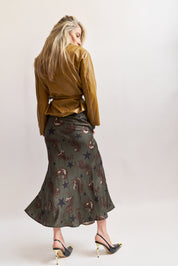 Giacca in ecopelle olio