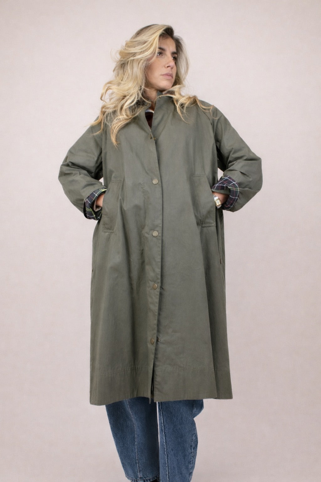 TRENCH LUNGO OVERSIZE