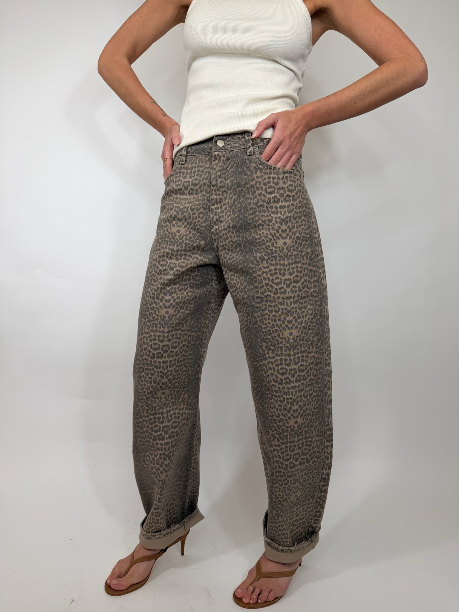 PANTALONE MACULATO PINKERCOUTURE