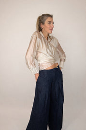 PANTALONE DENIM CHINOS  Noir ‘n’ Bleu