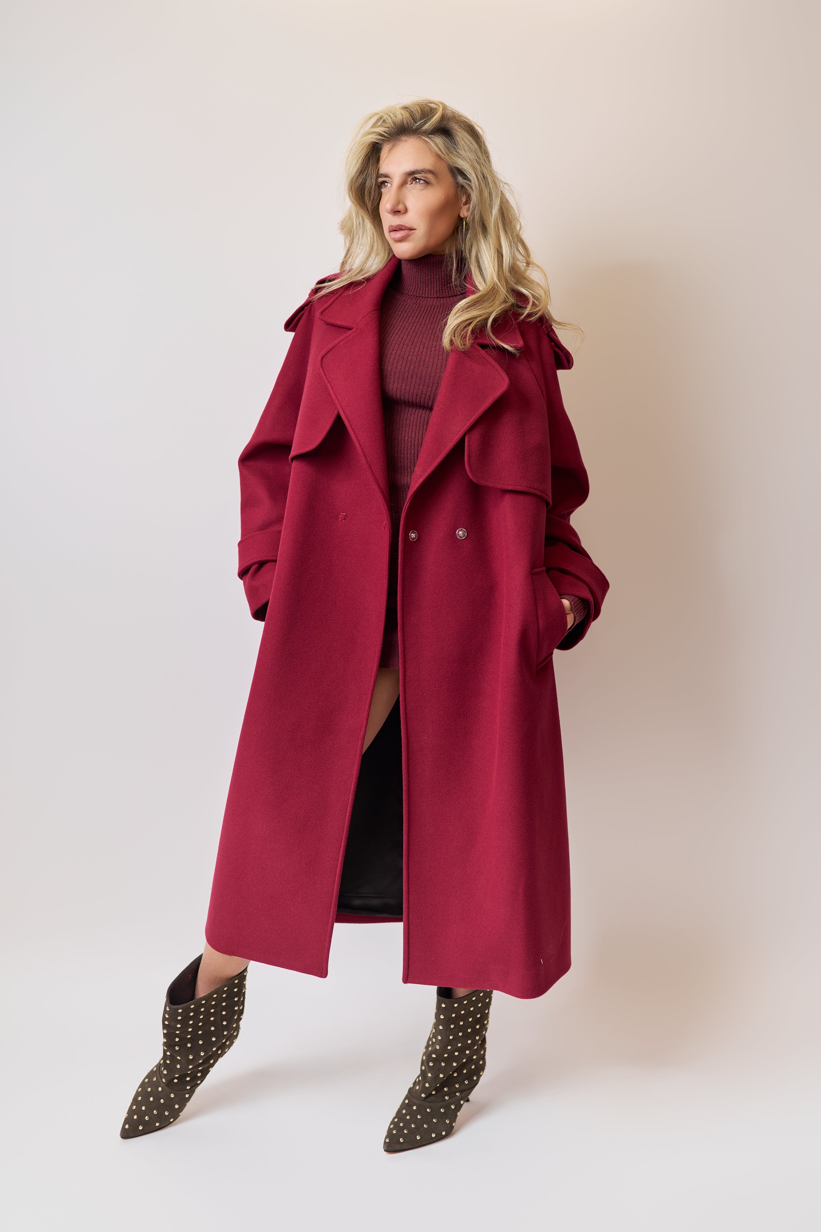 Cappotto over doppiopetto