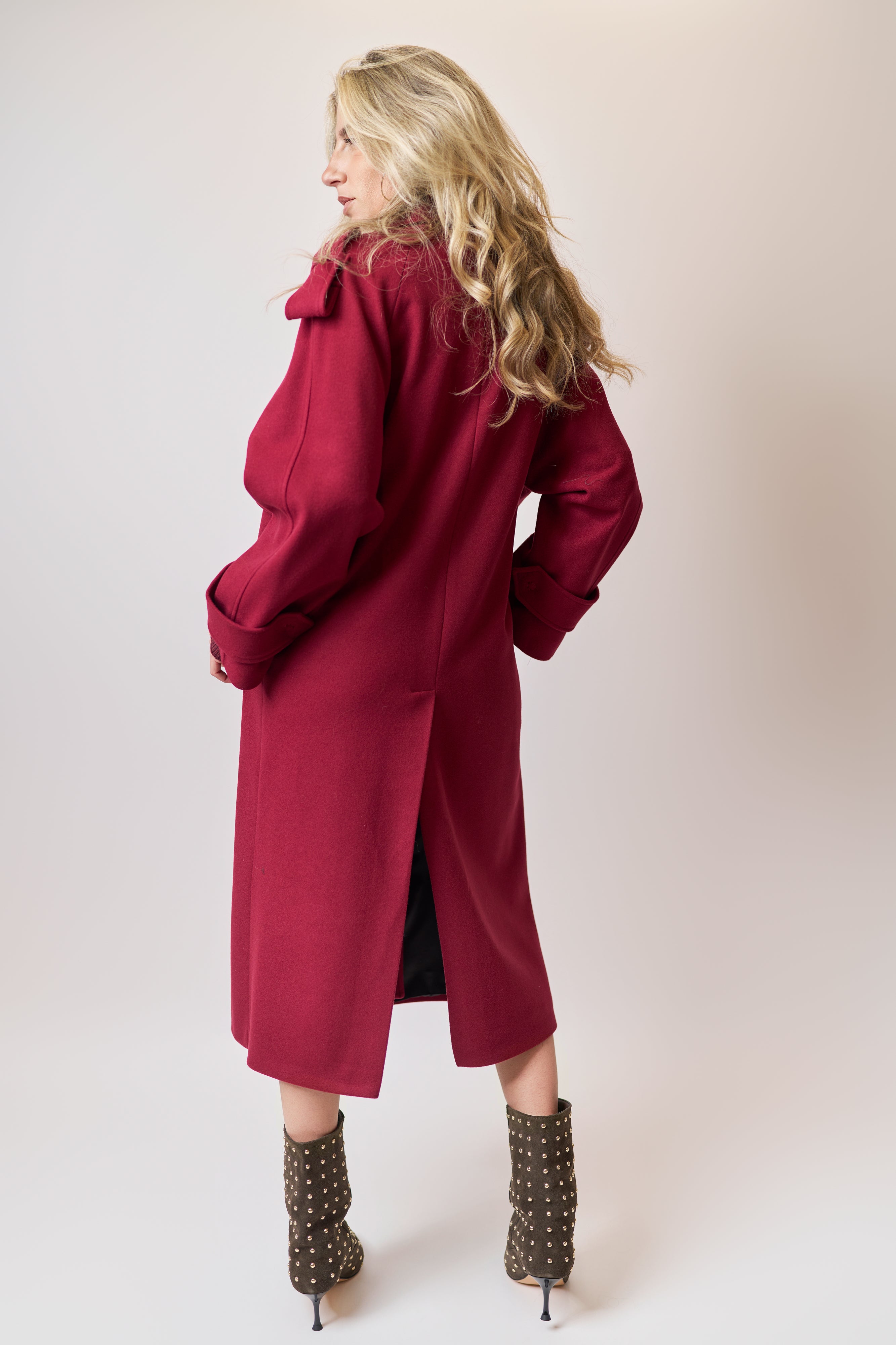 Cappotto over doppiopetto