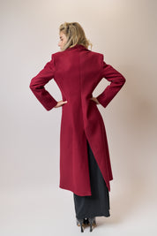 Cappotto monopetto a un bottone