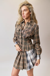 Camicia stampa check