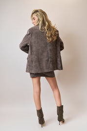 giacca over in velluto so allure