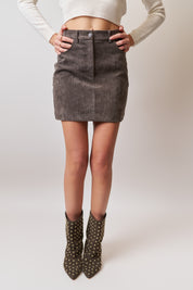 minigonna in velluto so allure