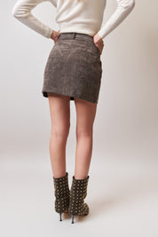 minigonna in velluto so allure