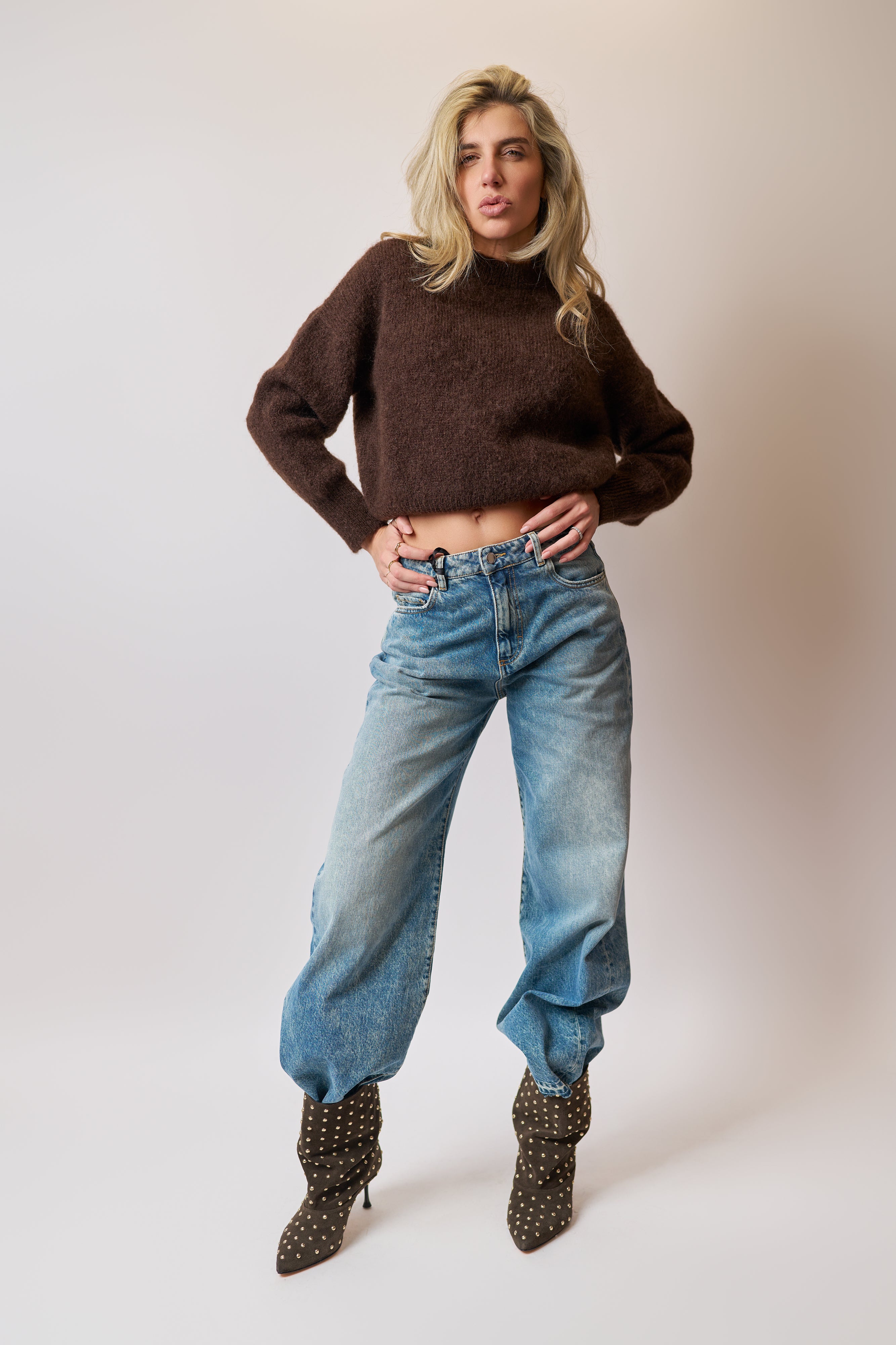 coco pullover tinta unita